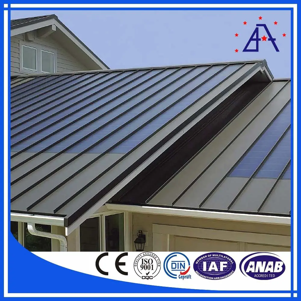 0.55 mm Thick Corrugated Aluminum zinc Alloy Sheet Roof Panels Price ...