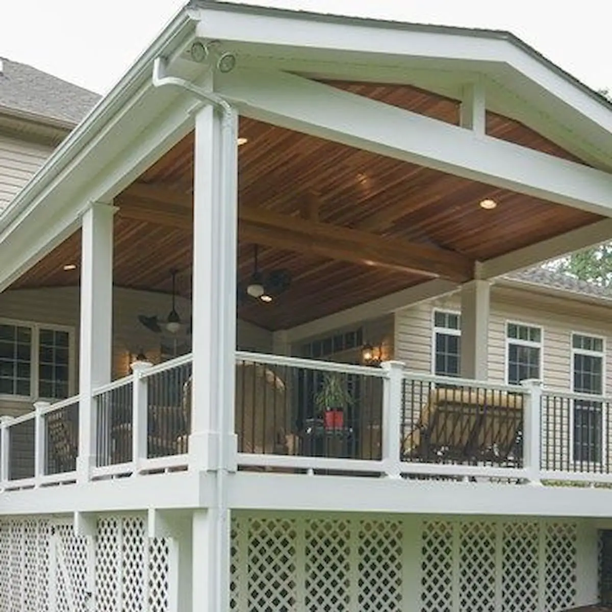 50 Stunning Covered Deck and Pergola Roof Design Ideas (13)