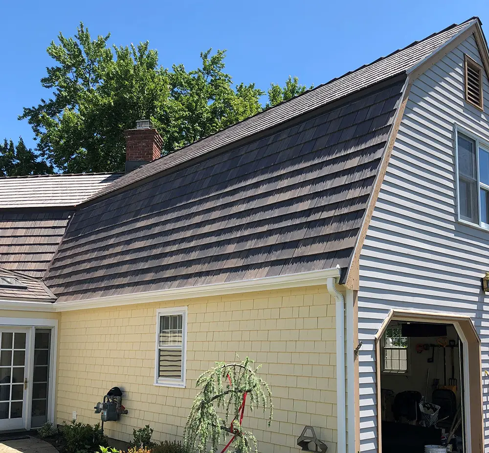 Aged Cedar Composite Roof Gives New Life to Home  DaVinci Roofscapes