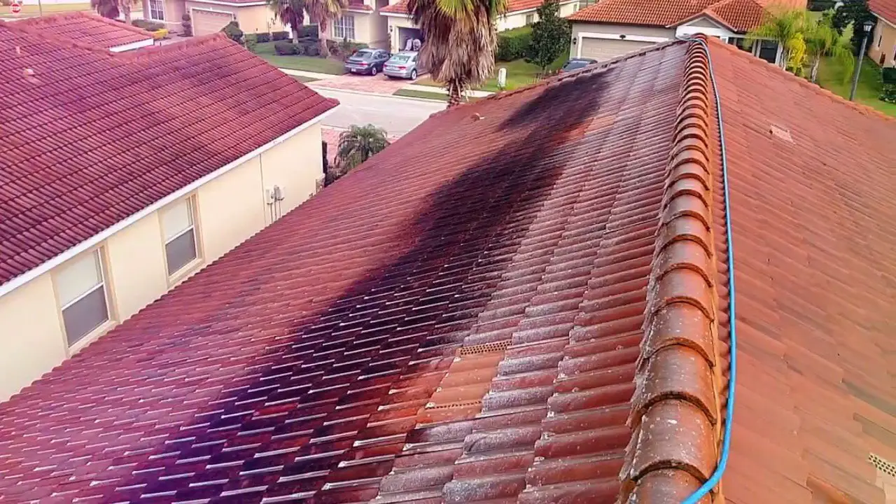 Barrel Tile Roof Cleaning Lakeland, Florida