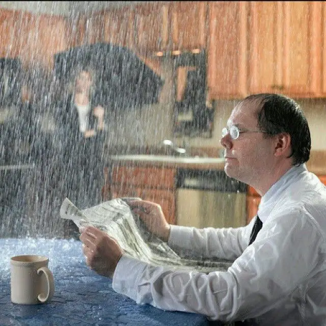 Buying life insurance is like fixing a leaky roof. The longer you wait ...