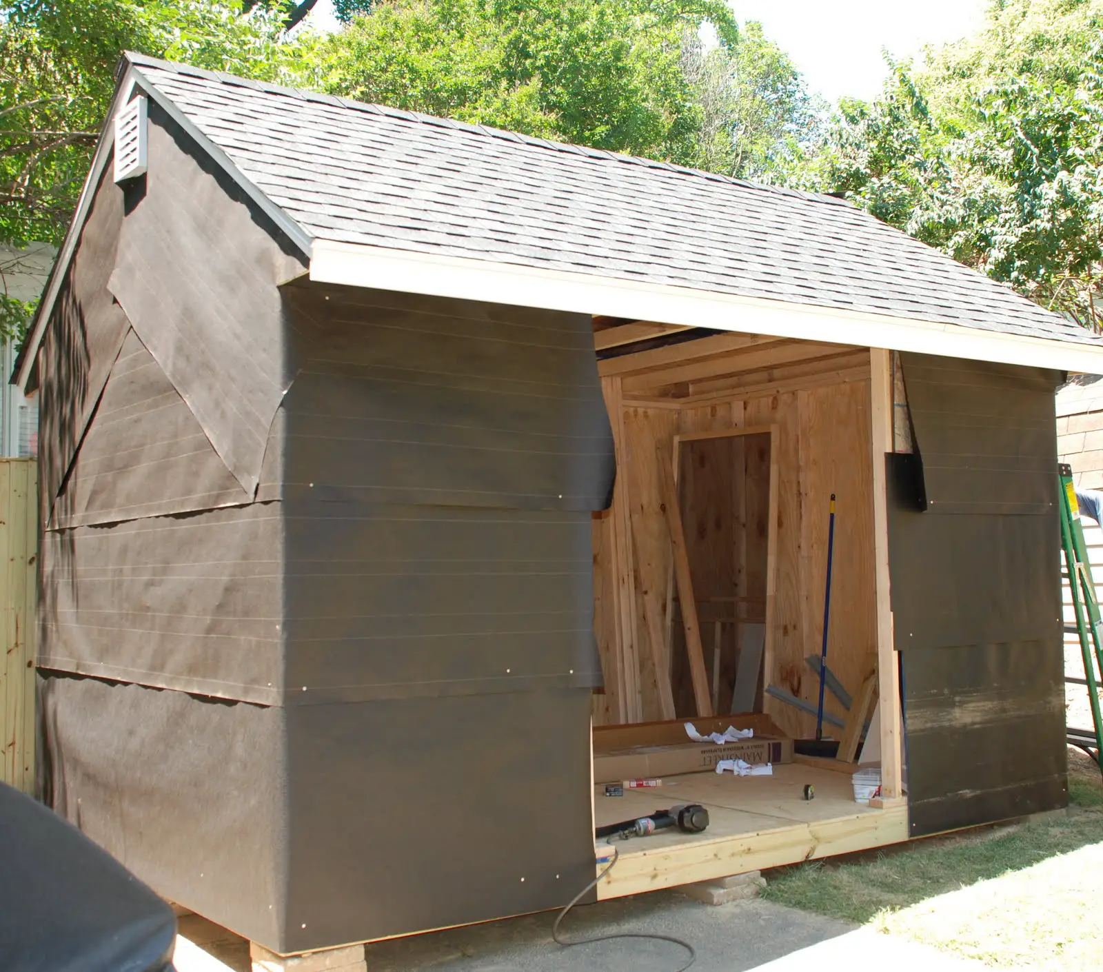 Cheapest wood for shed roof