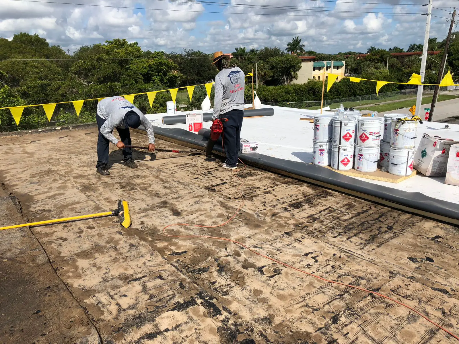 Commercial TPO Roof in Fort Lauderdale