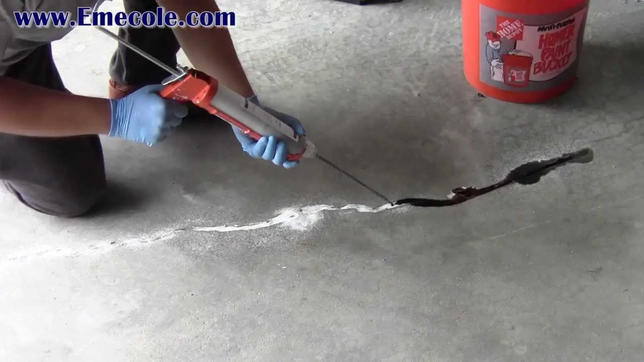 Concrete Slab Crack Repair Instructional Video