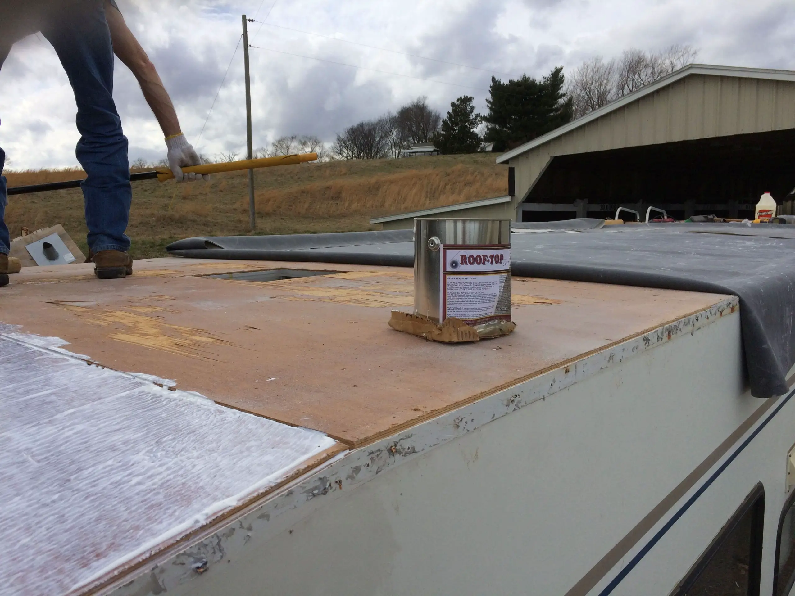 Do it yourself RV Roof Replacement