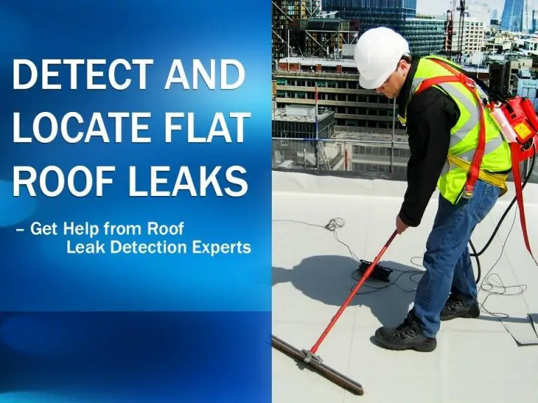 Electronic Roof Leak Detection  Detect and Locate Flat Roof Leaks