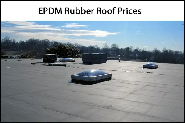 EPDM Rubber Roofing Costs [2021]: How Much Does an EPDM ...