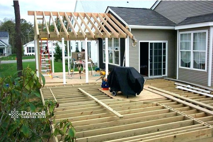 Extending Roof Over Deck How To Add A Roof To A Deck ...
