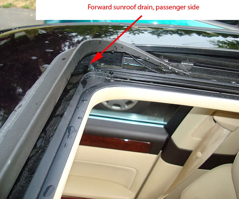 F150 Sunroof Drain Cleaning
