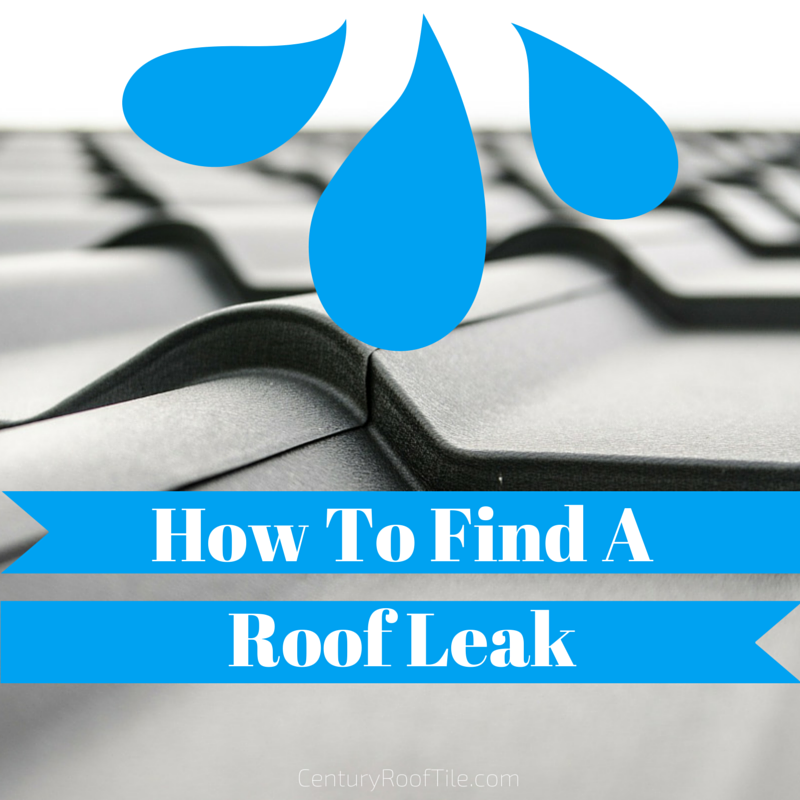 Finding Roof Leaks
