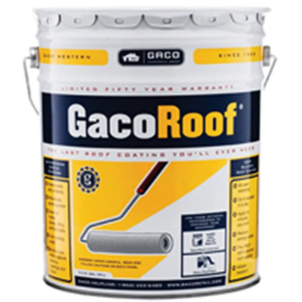 Gaco Western LLC 35512502 100% Silicone Roof Coating Light Tan 5