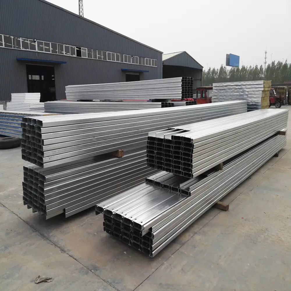 galvanized steel standard size c channel purlins specification, View ...
