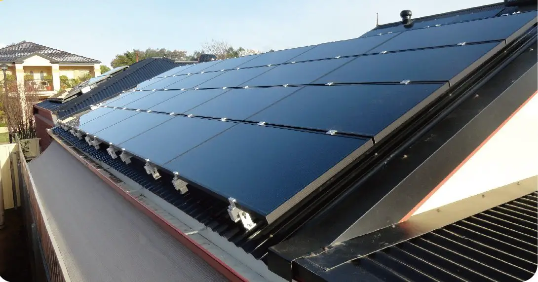 How close to the edge of your roof can your solar panels go?