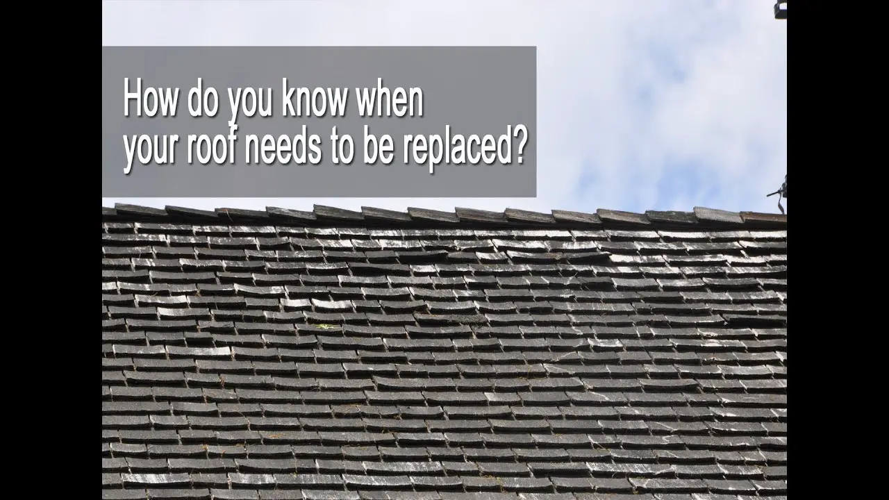 How do you know when your roof needs to be replaced?