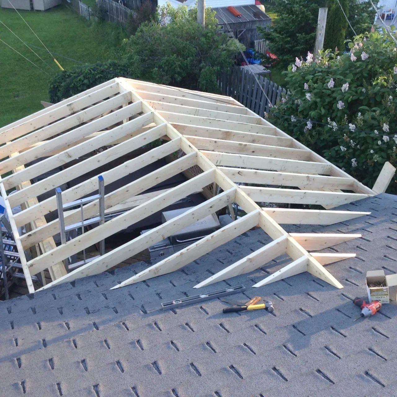 How to Build A Covered Porch Roof