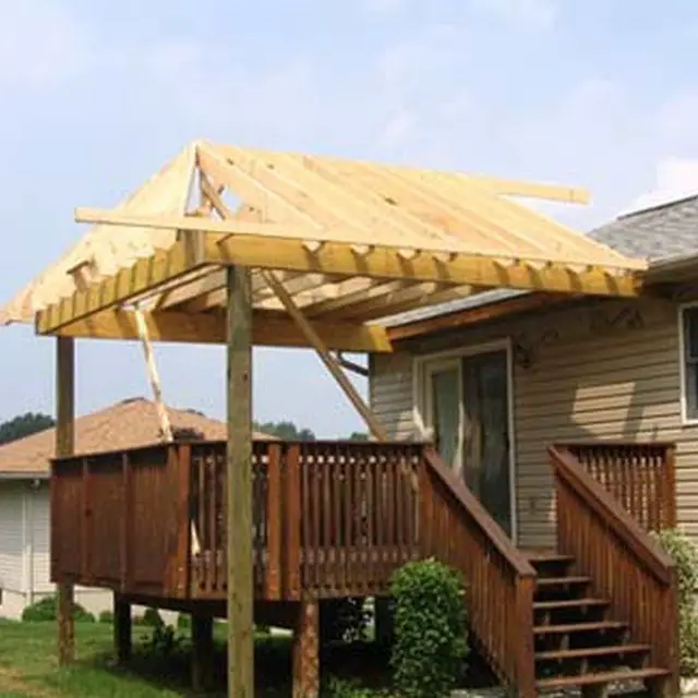 How To Build A Roof Over My Existing Deck