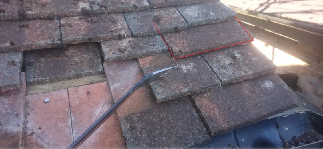 How to finish underlay strip at mortared verge