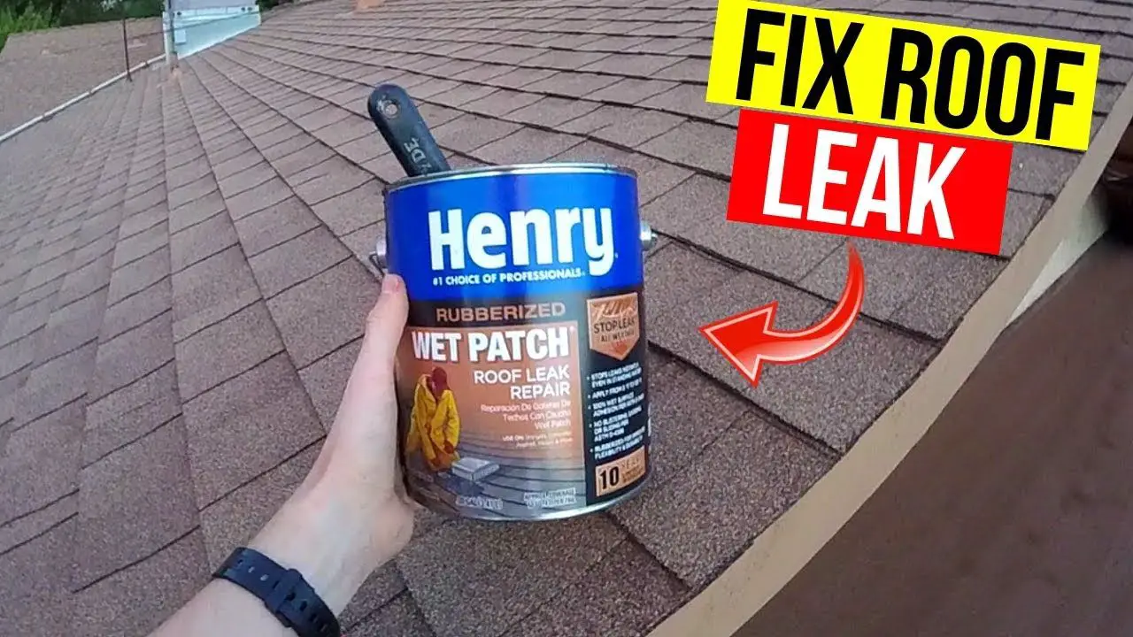 How To Fix A Shingle Roof Leak