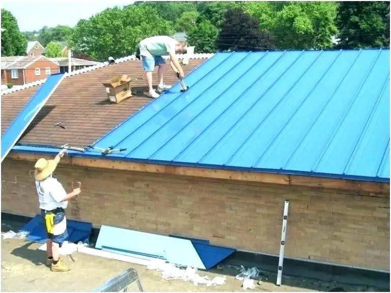 How To Install A Metal Roof On Shed