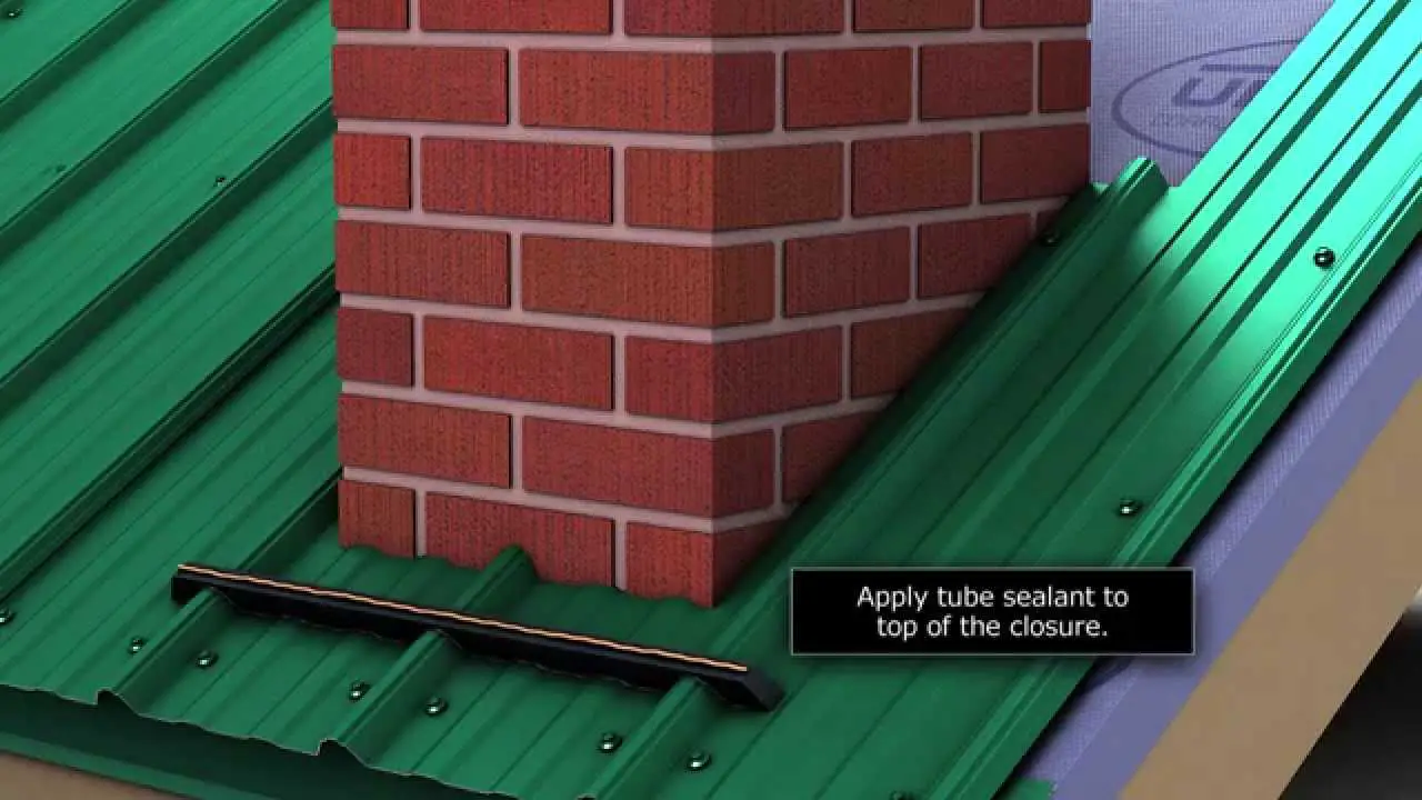 How to install chimney flashing when using Union