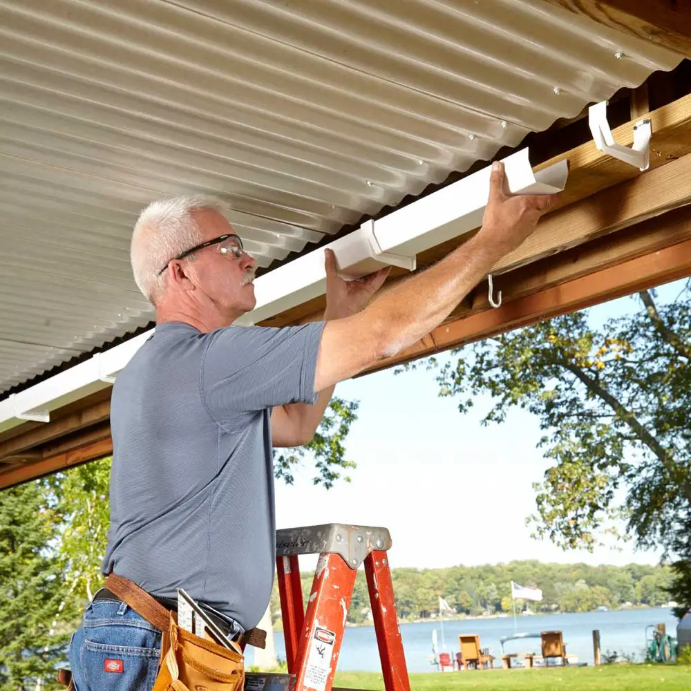 How To Install Gutters On A Metal Roof