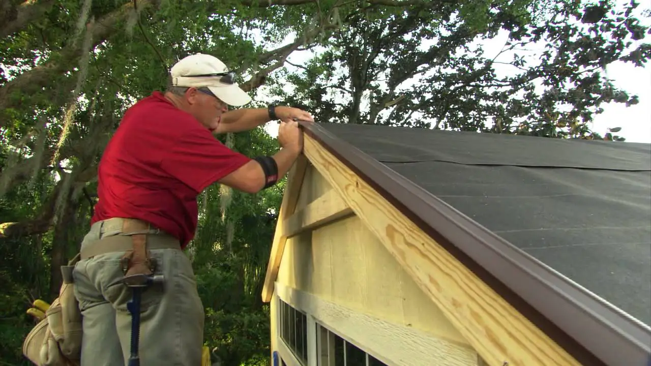 How to Install Roof Shingles on a Shed