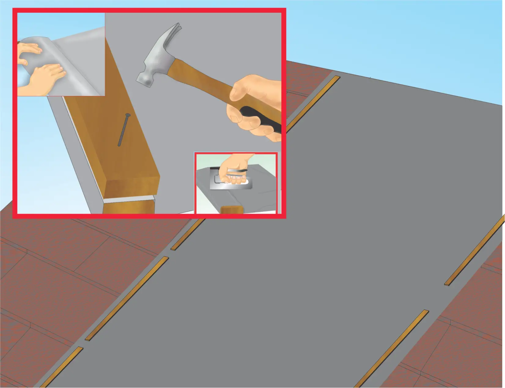 How to Tarp a Roof: 9 Steps (with Pictures)