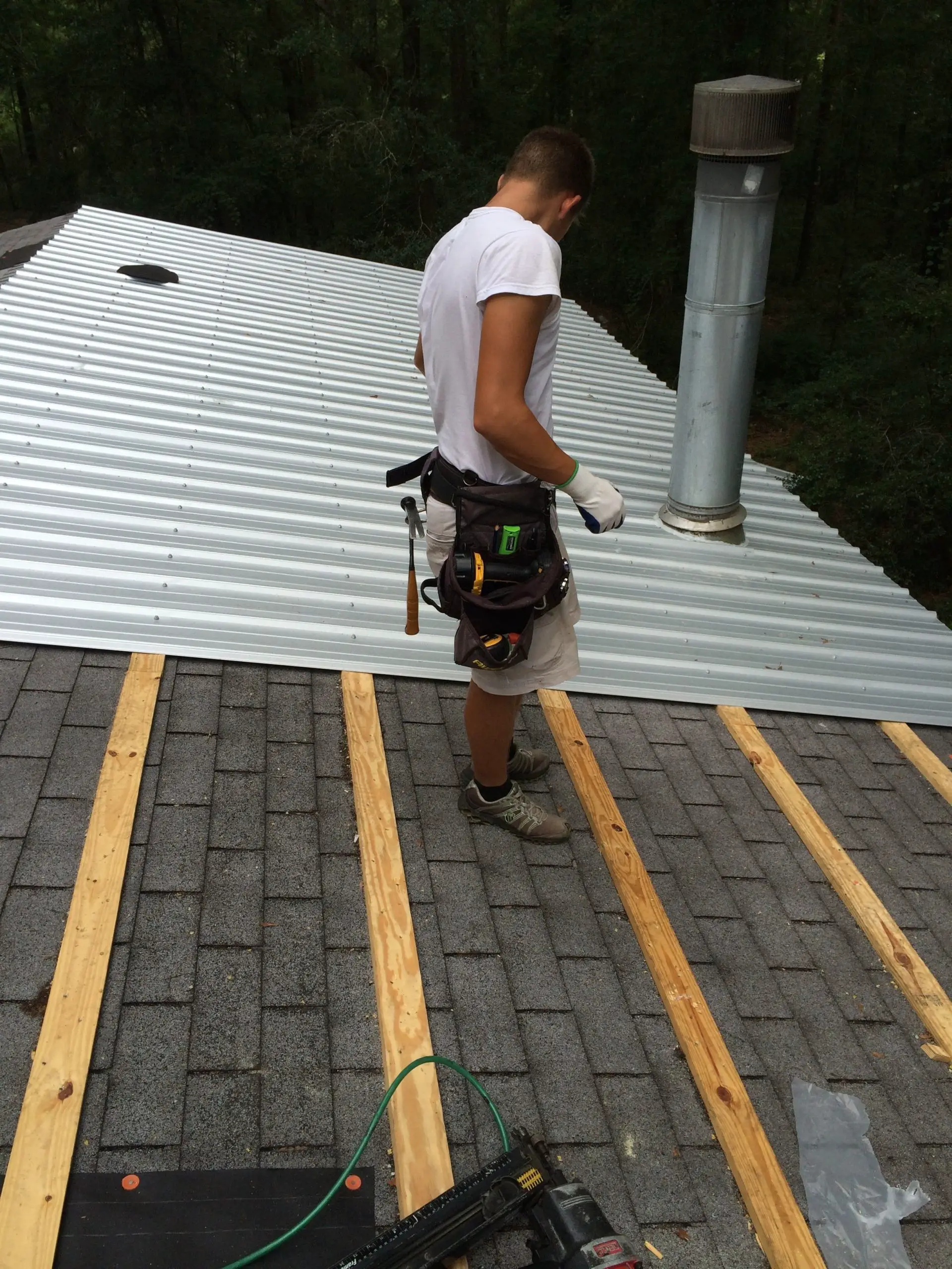 Ideas, metal roof purlins over shingles metal roof purlins over ...