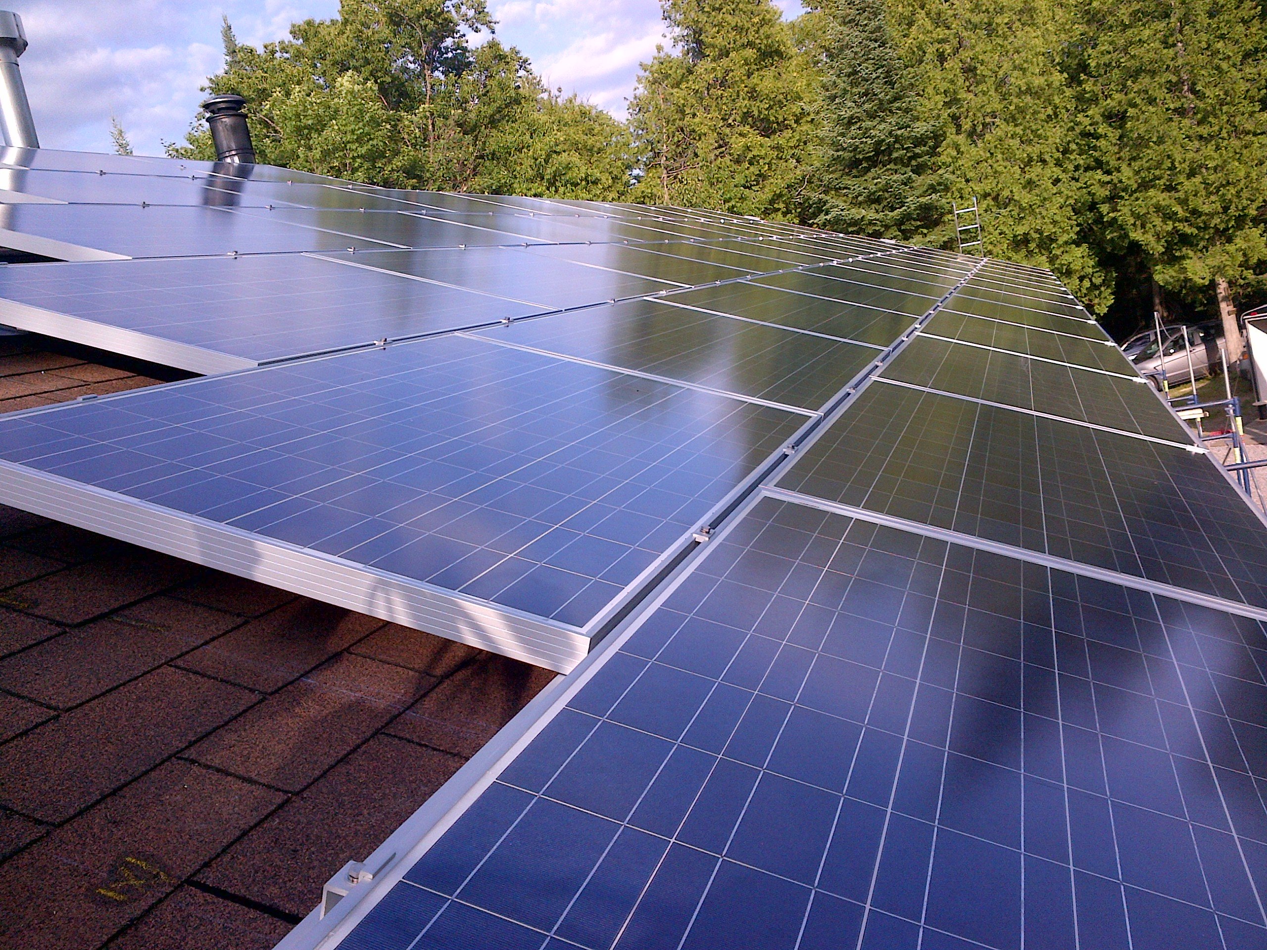 Kinetic Solar Racking For Roof Mounted Solar Panels ...