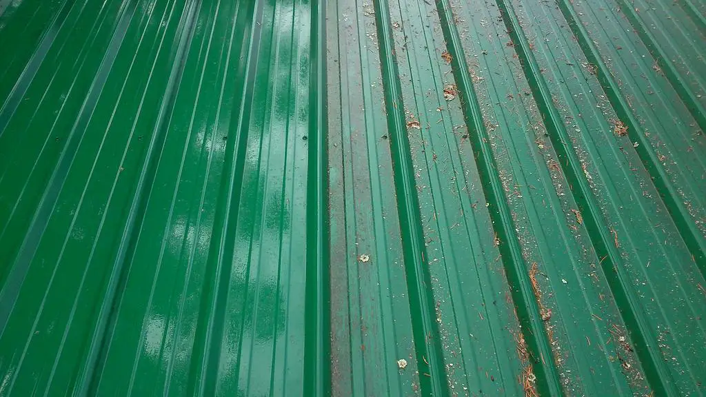 Metal roof cleaning?