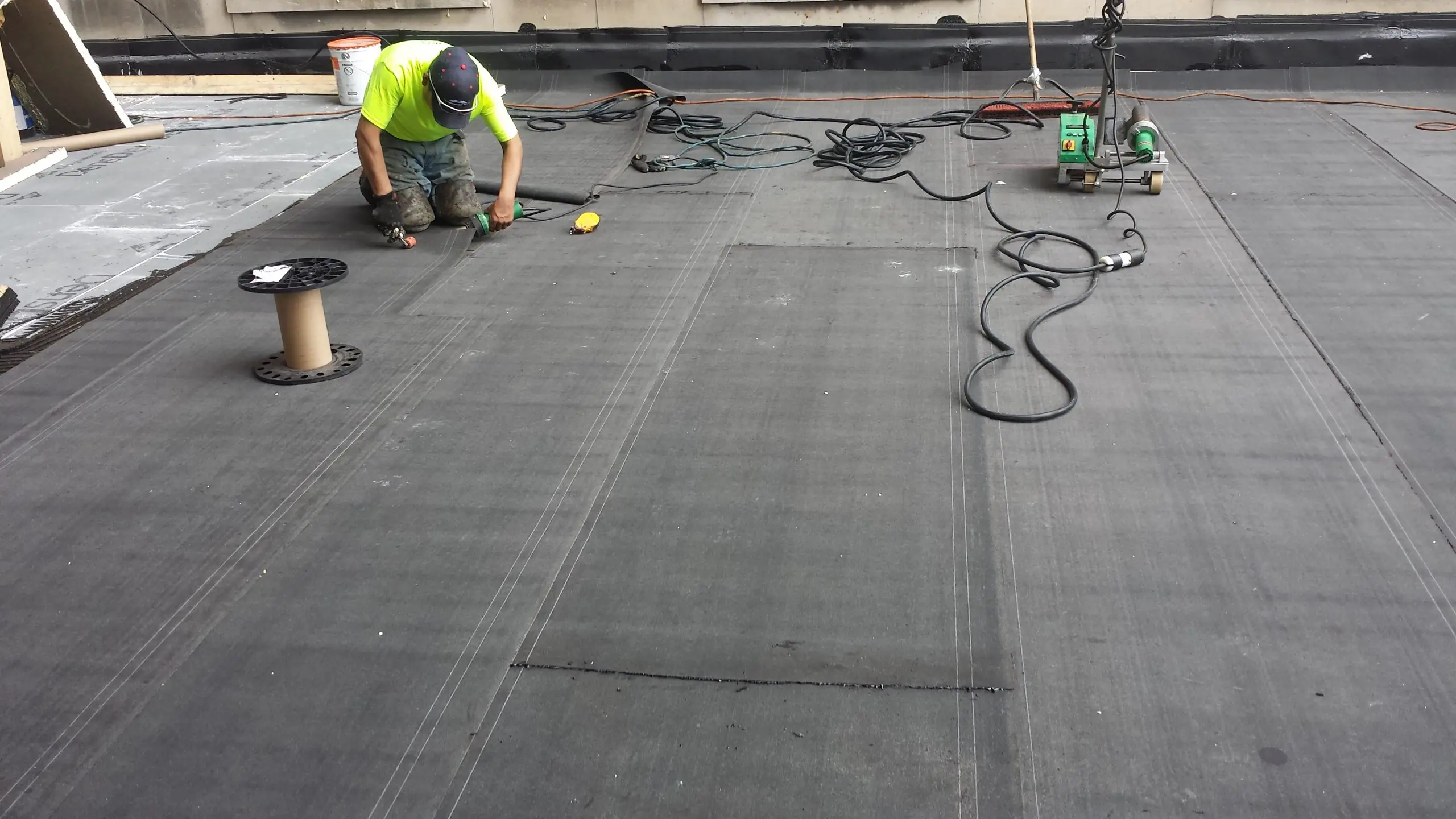 Modified Bitumen Roofing Installation