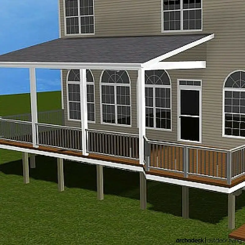 Pin on Front porch, open porch and covered deck design ideas