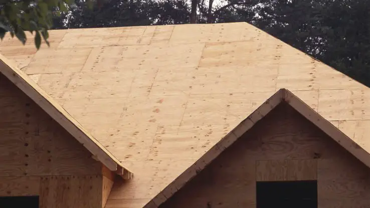 Plywood Roof Sheathing Panels