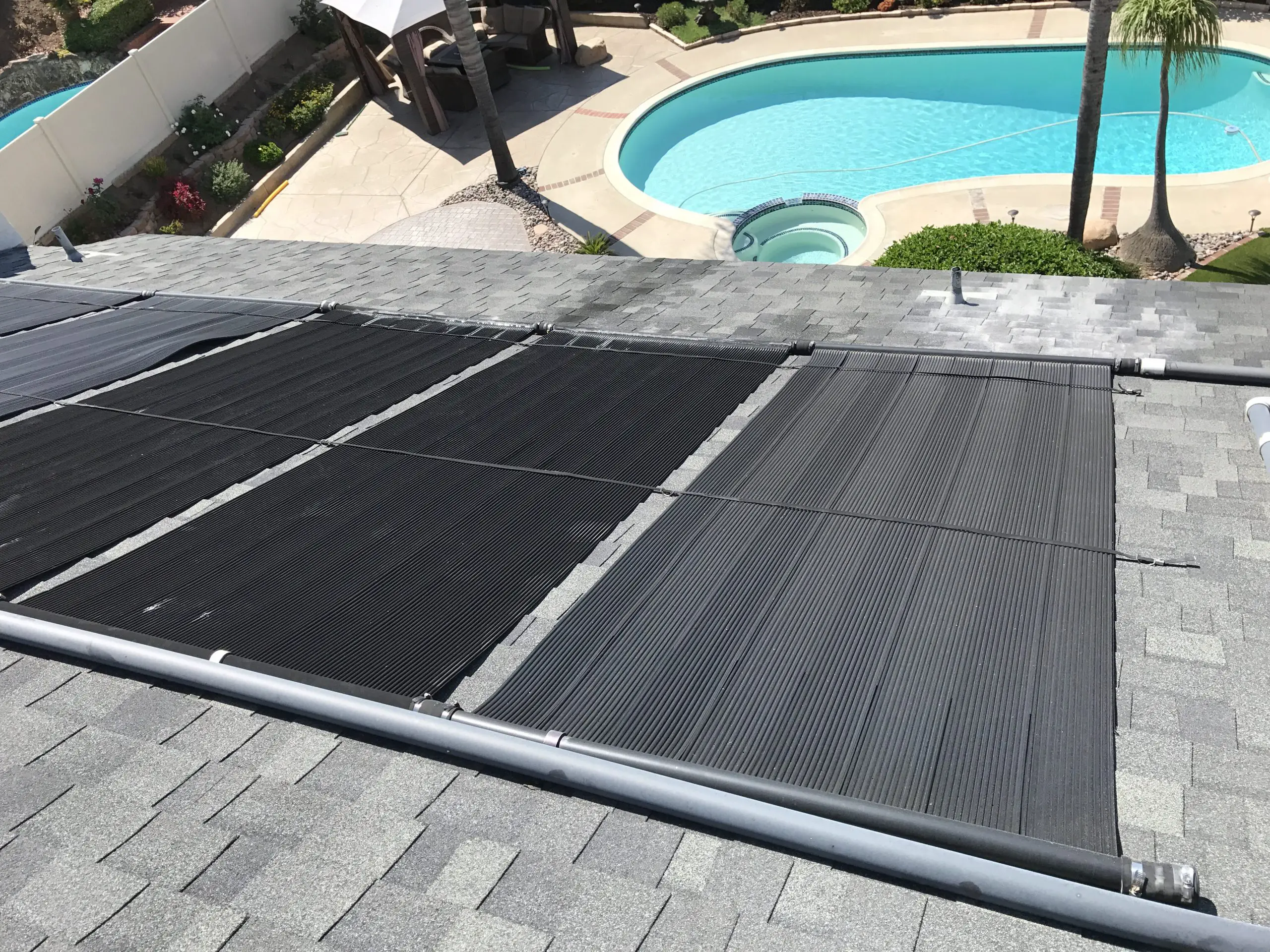 Pool Solar Panel Installation