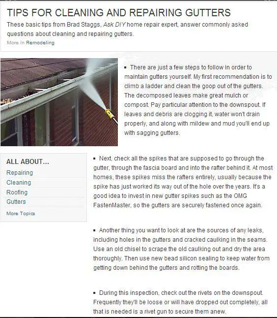 Practical Tips to Help You Maintain Your Gutters in Columbus, Ohio ...