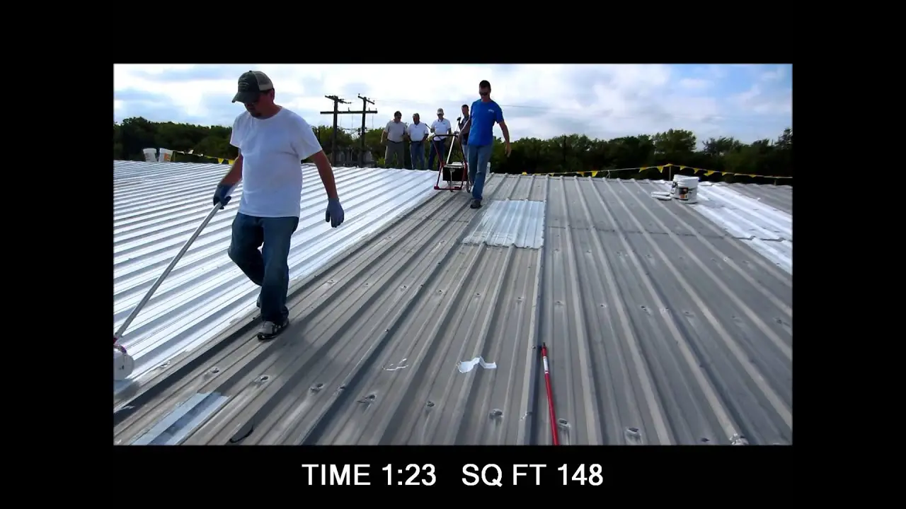 PROFILE ROLLER WITH METAL ROOF COATING DEMO