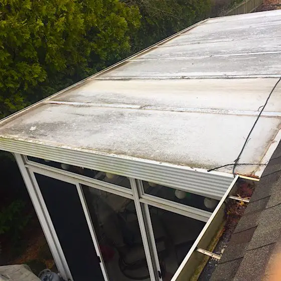 Repair a Patio Enclosure Roof Leak
