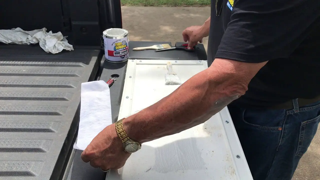Repair a Tear in your RV Roof