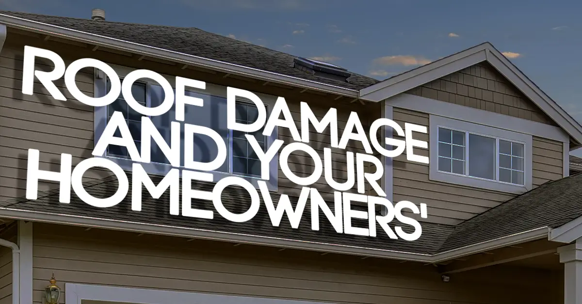 Roof Damage and Your Homeowners Insurance  ICA Agency ...