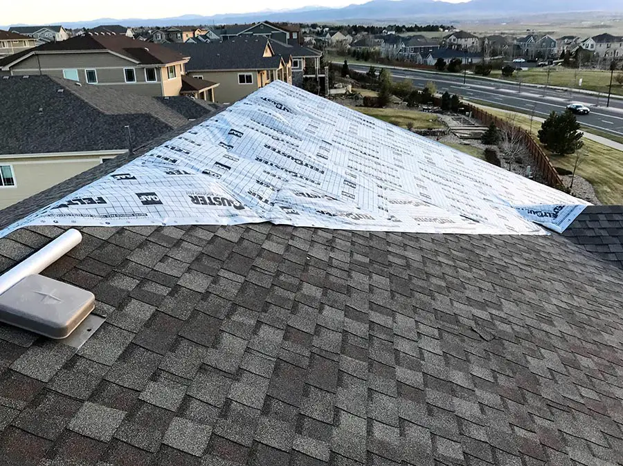 Roof Damage From Wind Repair