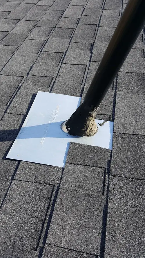 roof risers sealing