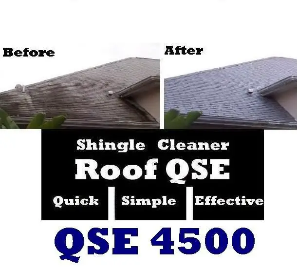 Roof Shingle Mold, Algae &  Mildew Mold remover