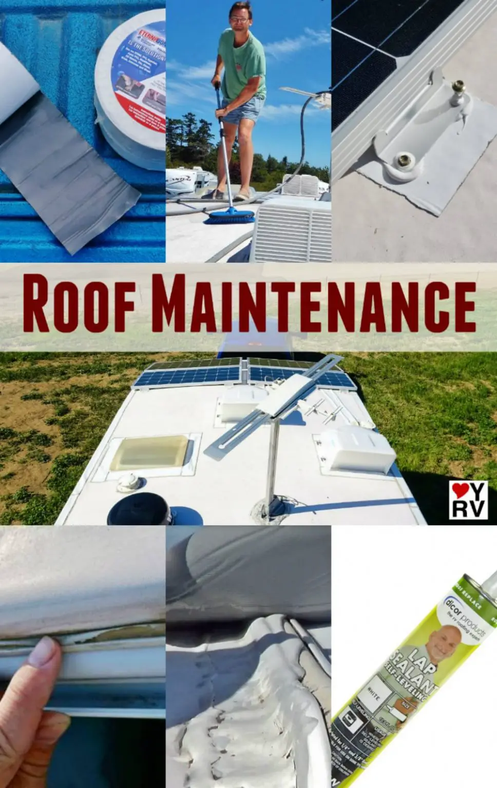 Routine RV Roof Maintenance (Inspection and Leak Protection)