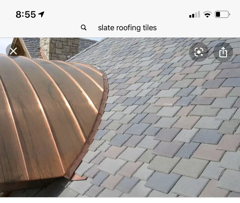 Slate and Copper Roof in 2020