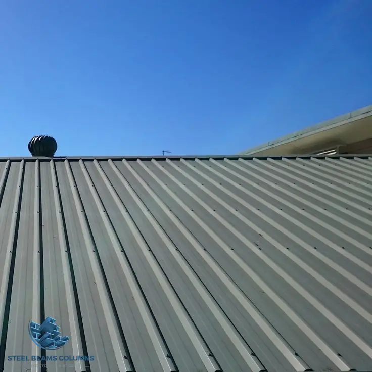 Steel roofs usually last twice as long as a traditional one!