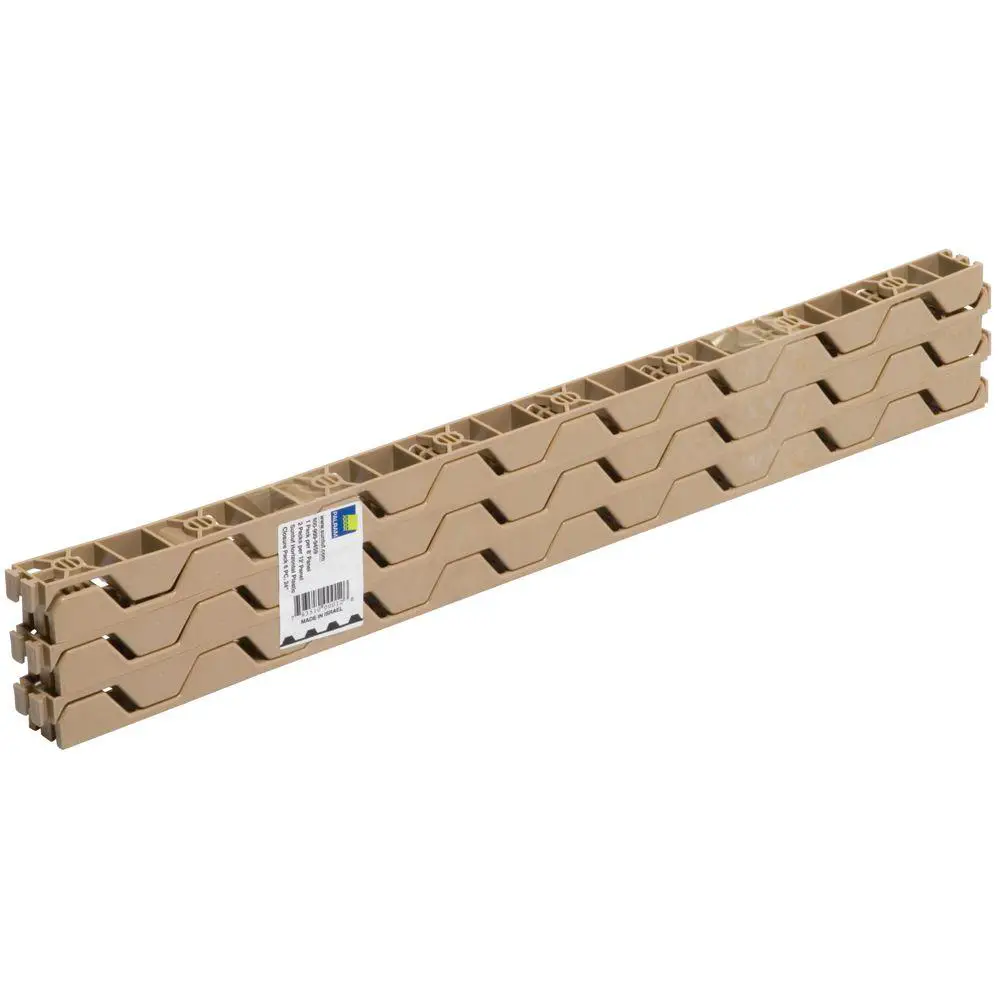 Suntuf 24 in. Closure Strips for Horizontal Corrugated Roofing Panels ...