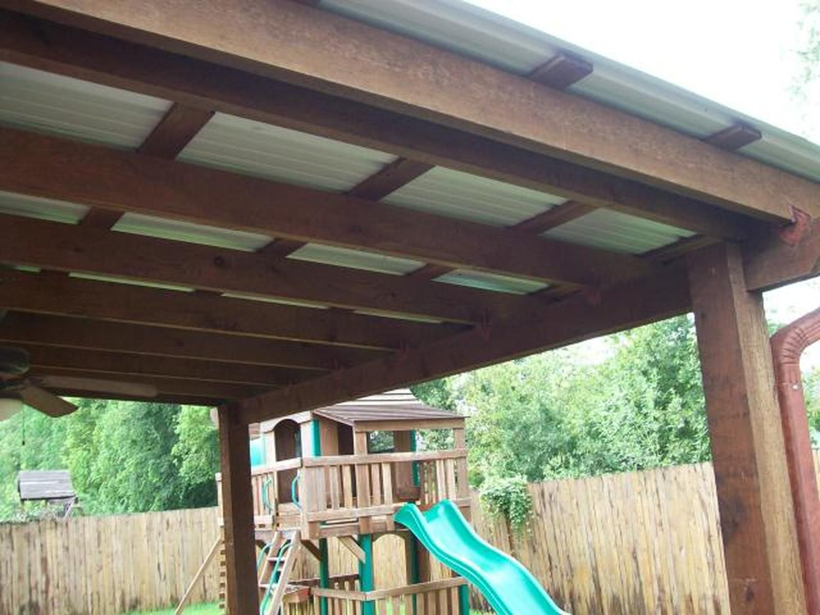 Tin Roof Patio Metal Roof Patio Cover, metal roof patio ...