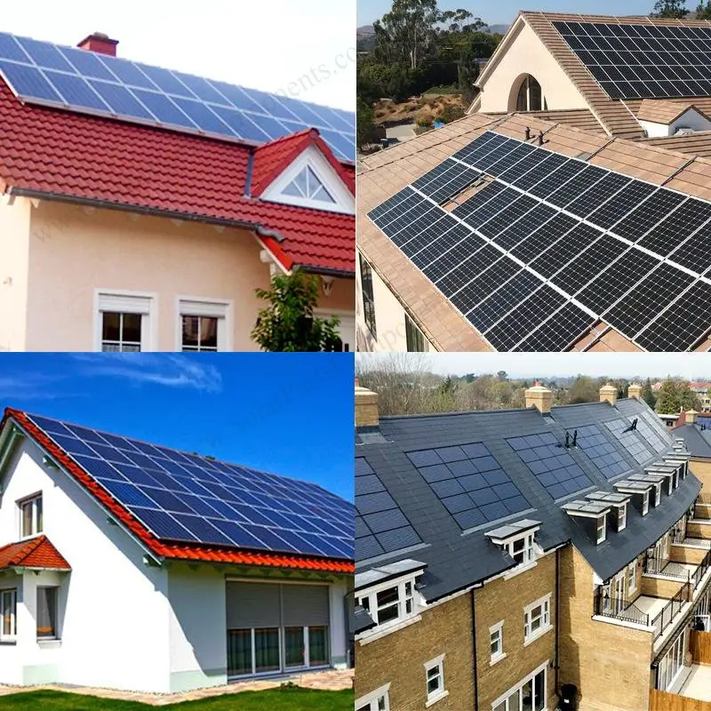 Types of solar roof mount