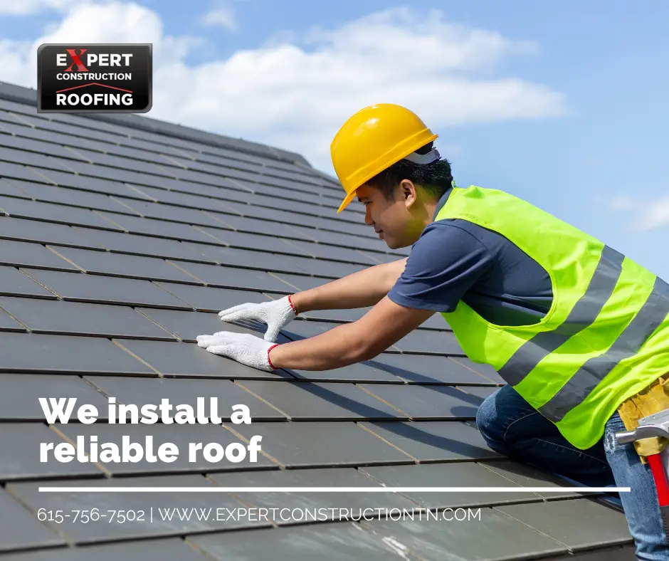 We install a reliable roof