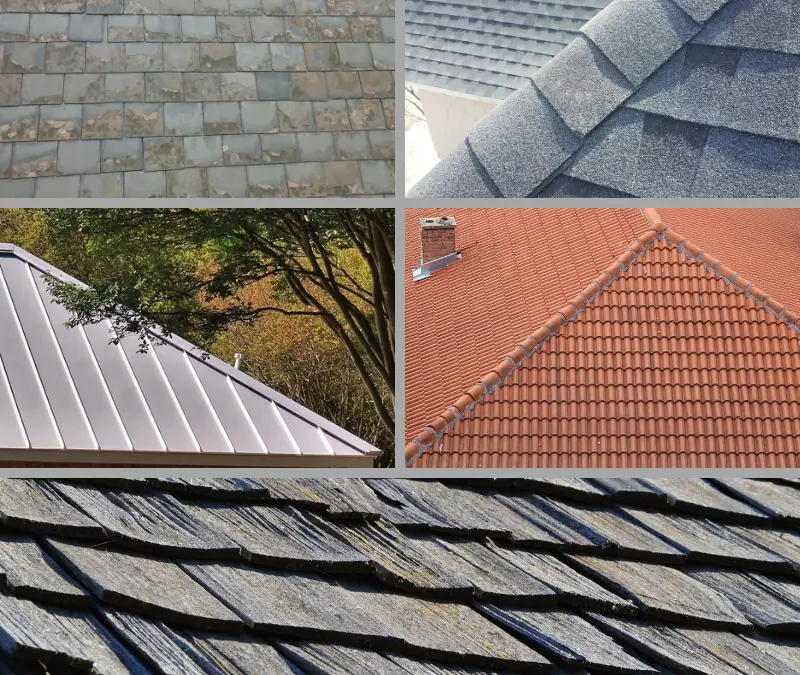 What are the Different Types of Roofing Material